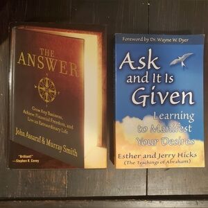The Answer by John Assaraf & Ask and it is given by Esther & Jerry Hicks